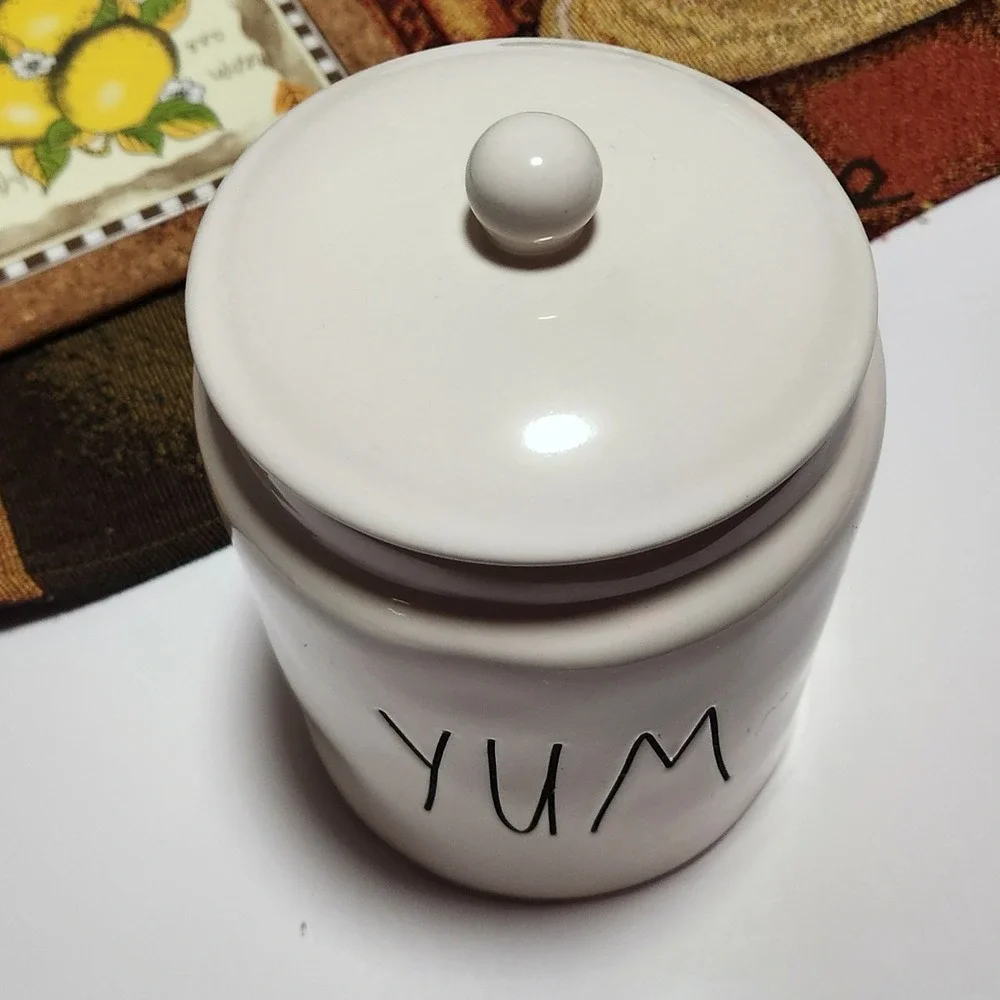 Rae Dunn YUM Canister‎ Artisan Collection by Magenta New